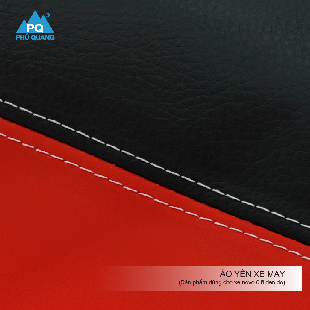 Áo yên dành cho xe Nouvo 6 FI nặng PV 0.8 (Đen Đỏ) - Ảnh 5