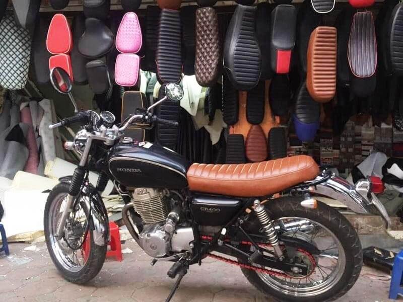 Cửa hàng độ yên xe máy Đức Chung.