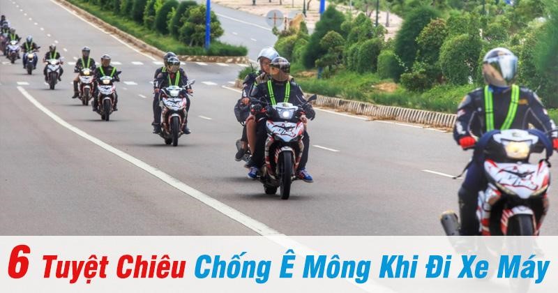 6 Tuyệt Chiêu Giúp Biker Chống Ê Mông Khi Đi Xe Máy Đường Dài » Yên Xe Phú  Quang
