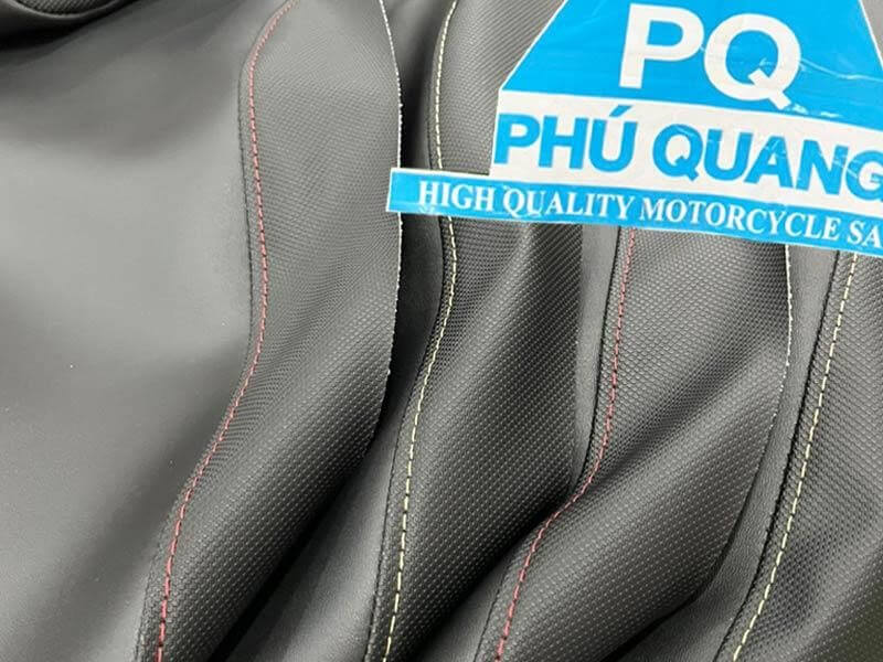 Da yên xe máy đạt chuẩn đến từng chi tiết nhỏ.
