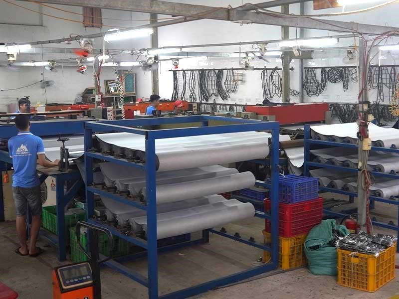 Công ty Phú Quang là đơn vị sở hữu quy mô lớn, quy trình sản xuất bài bản.