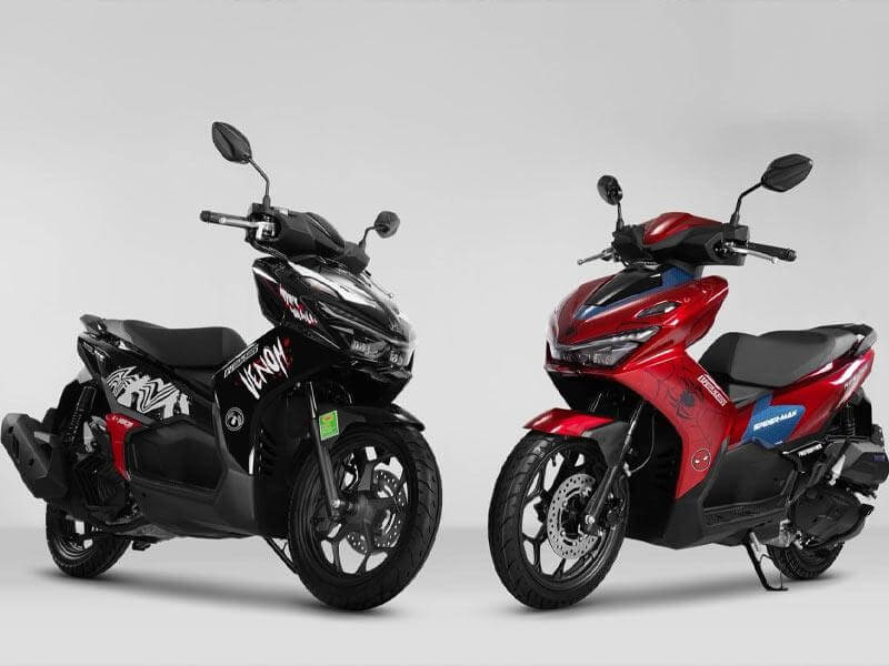 Air Blade 125 Marvel có giá bán đề xuất 48.1 triệu đồng 