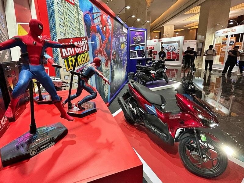 Air Blade Marvel phiên bản lấy cảm hứng từ nhân vật Spider - man